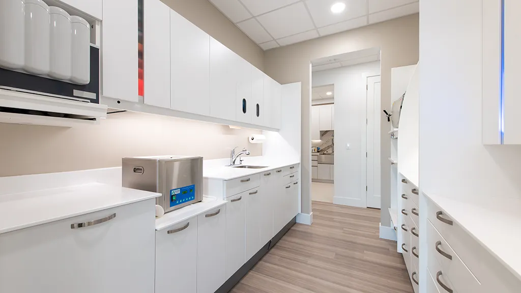 State-of-the-art dental sterilization equipment at naples dental boutique